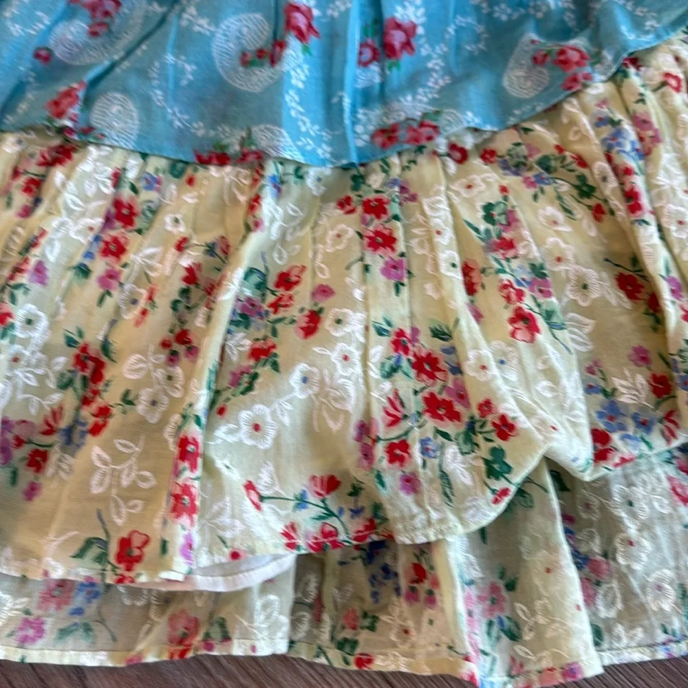 Like new loveshackfancy soleil ruffle skirt - Picture 6 of 9